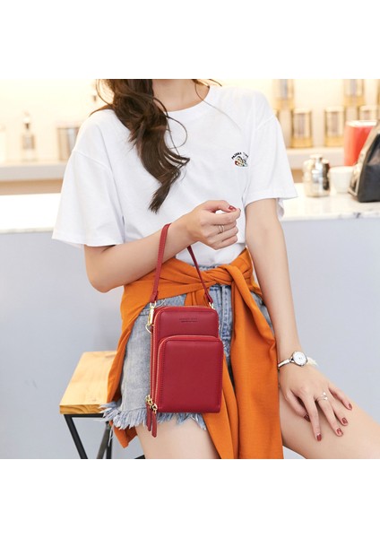 Yeni Moda Çok Fonksiyonlu Büyük Kapasiteli Messenger Çanta Omuz Çantası (Yurt Dışından)