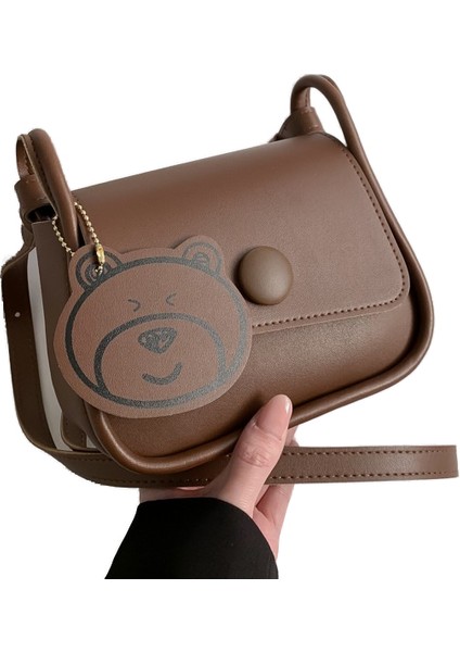 Trendy Moda Casual Bayanlar Messenger Çanta Omuz Küçük Kare Çanta (Yurt Dışından)