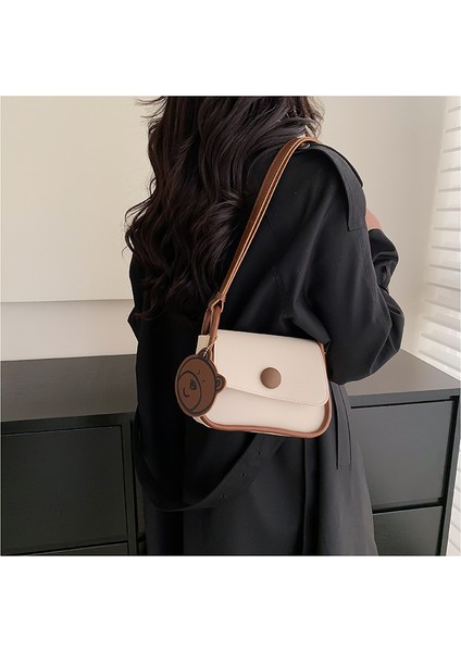 Trendy Moda Casual Bayanlar Messenger Çanta Omuz Küçük Kare Çanta (Yurt Dışından)