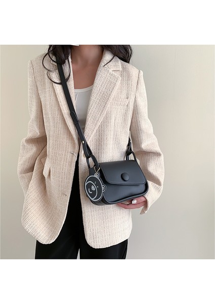 Trendy Moda Casual Bayanlar Messenger Çanta Omuz Küçük Kare Çanta (Yurt Dışından)