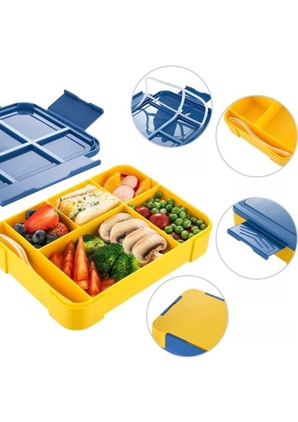 Küçük Taze Gurme Modern Öğle Yemeği Kutusu Bento Öğle Yemeği Kutusu (Yurt Dışından)