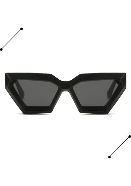 Moda Trendi Kedi Gözü Unisex Güneş Gözlüğü (Yurt Dışından)