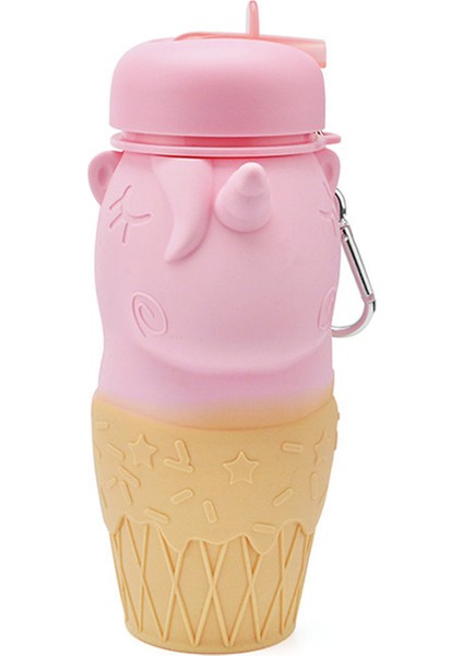 Katlanabilir Açık Taşınabilir Damla Geçirmez ve Sızdırmaz Unicorn Seyahat Kupa (Yurt Dışından)