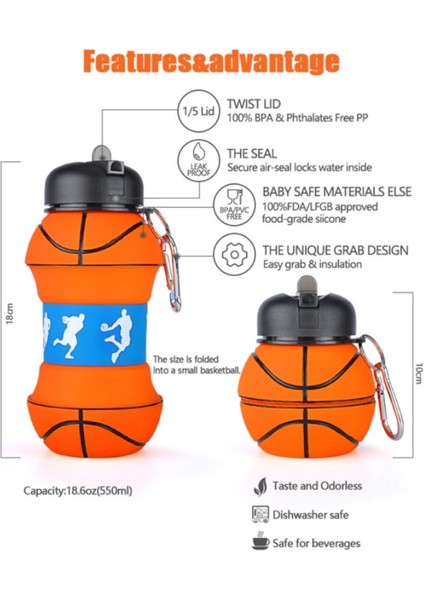 Katlanabilir Açık Taşınabilir Düşmeye Dayanıklı ve Sızdırmaz Basketbol Seyahat Kupası (Yurt Dışından) fiyatları