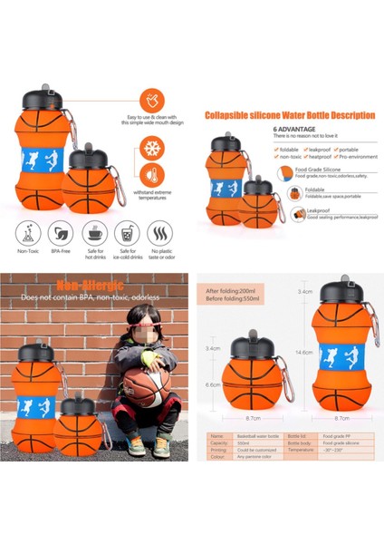 Katlanabilir Açık Taşınabilir Düşmeye Dayanıklı ve Sızdırmaz Basketbol Seyahat Kupası (Yurt Dışından) fırsatları