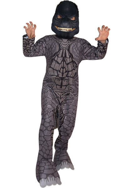 Cadılar Bayramı Godzilla Canavar Onesie Mutlu Insanlar Partisi (Yurt Dışından)