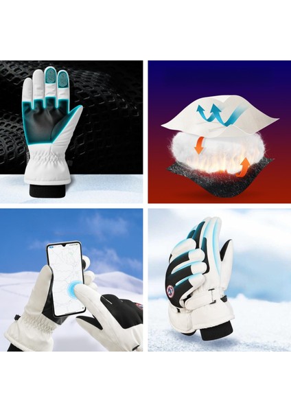 Iyi Görünümlü Sıcak Kayak Eldivenleri Açık Motosiklet Eldivenleri (Yurt Dışından) modelleri