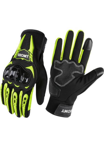 Sıcak Su Geçirmez Rüzgar Geçirmez Darbeye Dayanıklı Açık Motosiklet Eldivenleri (Yurt Dışından)