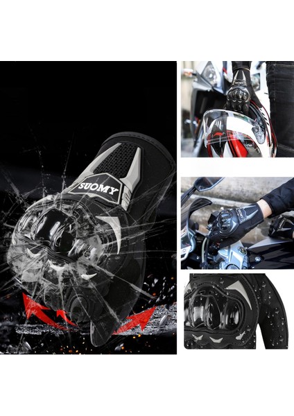 Sıcak Su Geçirmez Rüzgar Geçirmez Darbeye Dayanıklı Açık Motosiklet Eldivenleri (Yurt Dışından) fırsatları