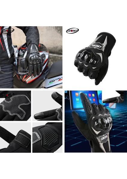Sıcak Su Geçirmez Rüzgar Geçirmez Darbeye Dayanıklı Açık Motosiklet Eldivenleri (Yurt Dışından) indirimleri