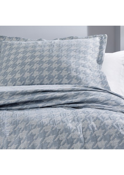 Bedding Agie Çift Kişilik Yatak Örtüsü Seti - Indigo