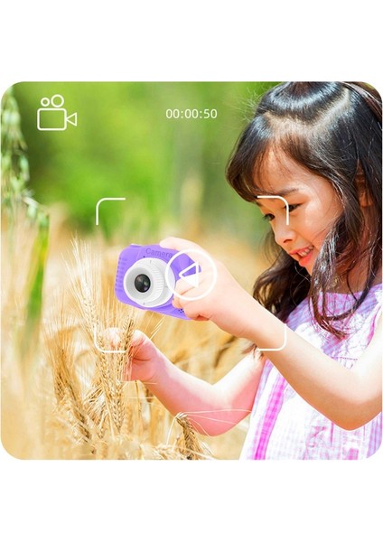 Çocuk Kamerası Hd Çift Kamera Cep Slr Dijital Kamera (Yurt Dışından)