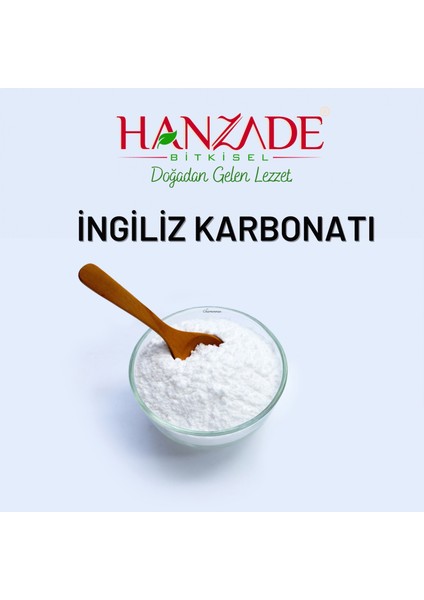 Hanzade Bitkisel Ingiliz Karbonatı 1 kg Sodyum Bikarbonat Besin Türü Katkısız