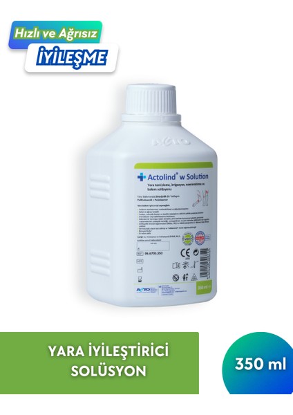 - Actolind W Solution Yara Bakım Solüsyonu 350 ml