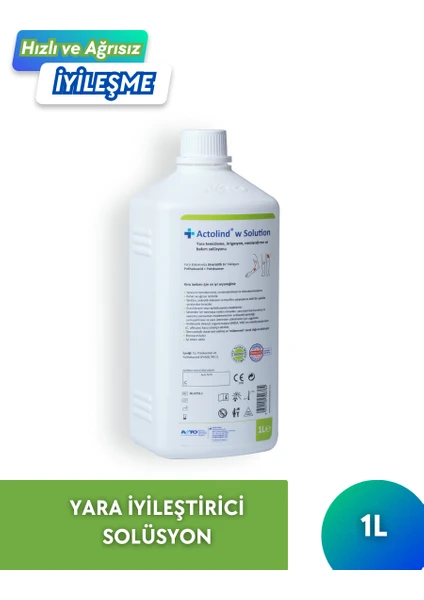 acı Bakım Solüsyonu Actolind W Solution 1 Litre