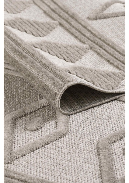 Shibori - Lead Grey Kaymaz Tabanlı Antialerjik Halı modelleri