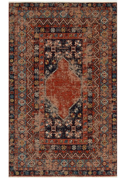 Anadolu Kilim And 04 Multy Anadolu Antik Desenli Yıkanabilir Kaymaz Tabanlı Etnik Kilim