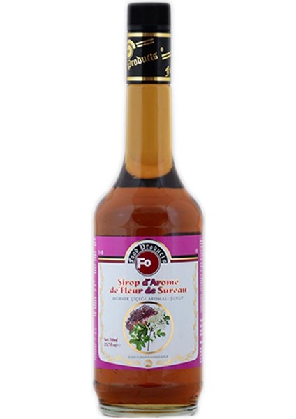 Kokteyl Şurubu Mürver Çiçeği Aromalı 700ML