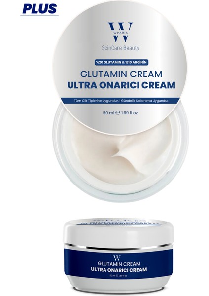 Glutamin Kremi (%20 Glutamın %10 Arginin) Ultra Cilt Onarıcı Cream