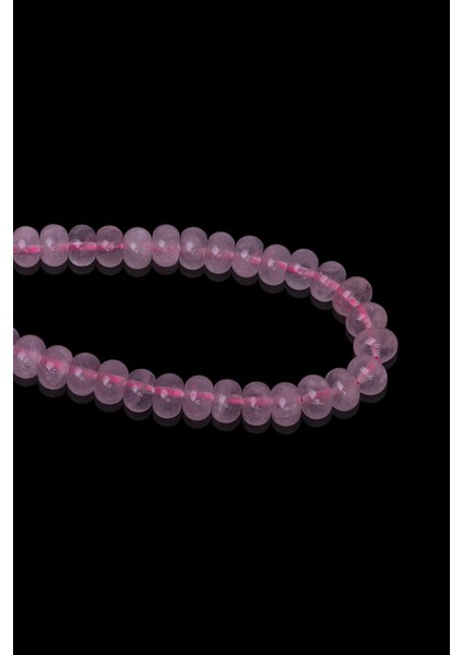 8x5 mm Pembe Kuvars Taşı Dizi fiyatları
