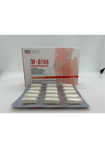 Wdrive 30 Kapsül