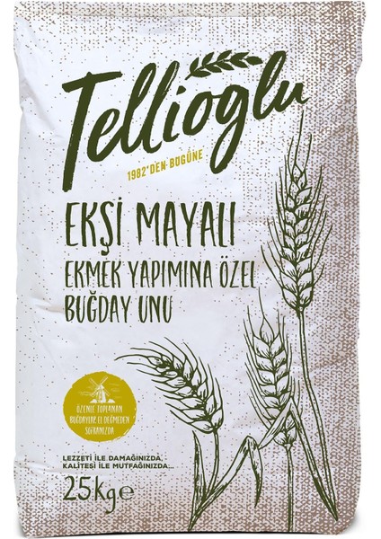 Ekşi Mayalı Ekmek Yapımına Özel Buğday Unu 25 kg