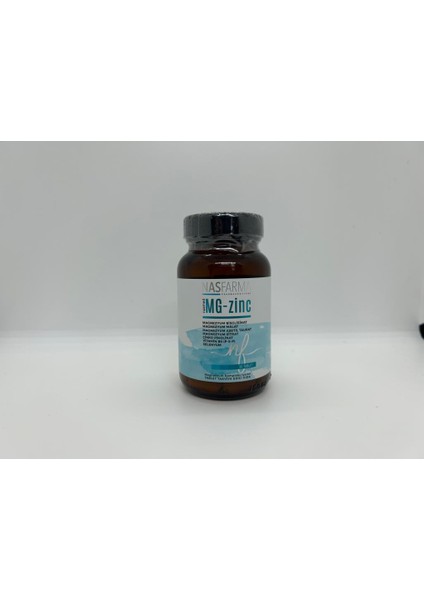 Nasmed Mg_zinc 30 Tablet Portakal