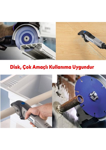 Rodex Vakum Kaynaklı Elmas Testere Sağlam Uzun Ömürlü Çok Amaçlı Kesme Disk Diski 115 mm RRM115M