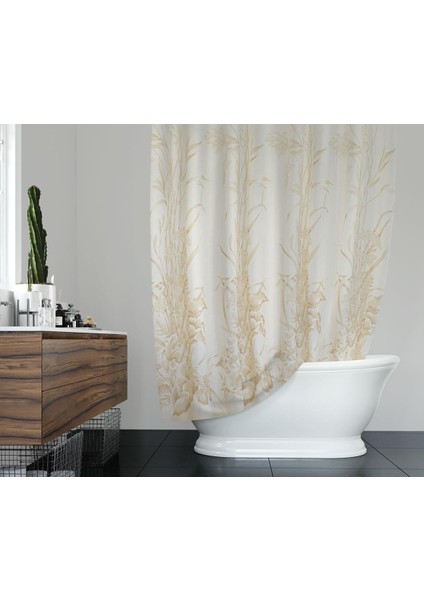 Günce Banyo Duş Perdesi 6932 Tek Kanat 1X100X200