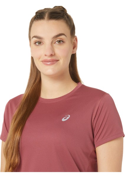 Core Ss Top Kadın Brisket Red Kısa Kollu Tshirt 2012C335-601