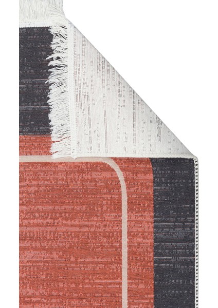 Arya Kilim AR36 Black Terra Çift Taraflı Modern Desenli Dokuma Kilim modelleri