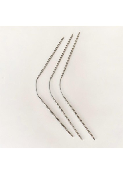 Misinalı Çorap Şişi 23 cm 3' Lü Crasy Trio 2 mm