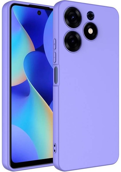 Tecno Spark 10 Pro Kılıf Kamera Korumalı Içi Kadife Lansman Silikon Kapak