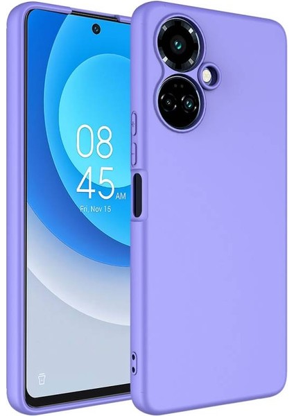 Tecno Camon 19 Pro Kılıf Kamera Korumalı Içi Kadife Lansman Silikon Kapak