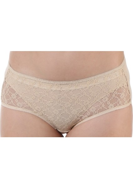 2754 Kadın Likralı Dantelli Yüksek Bel Külot 4'lü Paket fırsatları