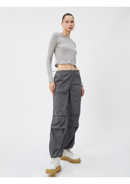 Tişört Uzun Kolu Bisiklet Yaka Dokulu Pamuklu fiyatları