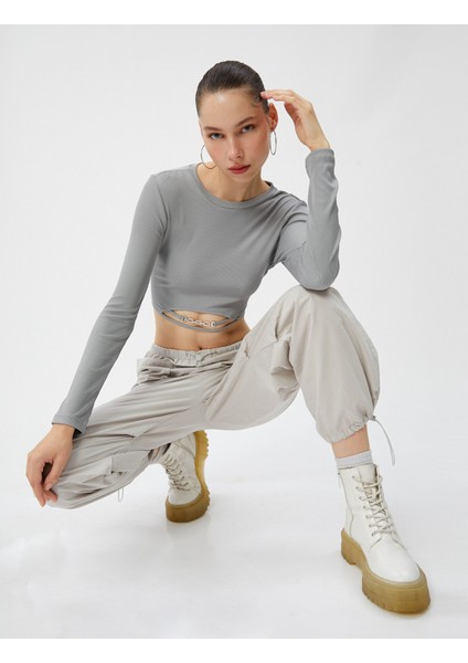 Paraşüt Pantolon Cepli Pamuklu Beli ve Paçaları Lastikli Stoperli fiyatları