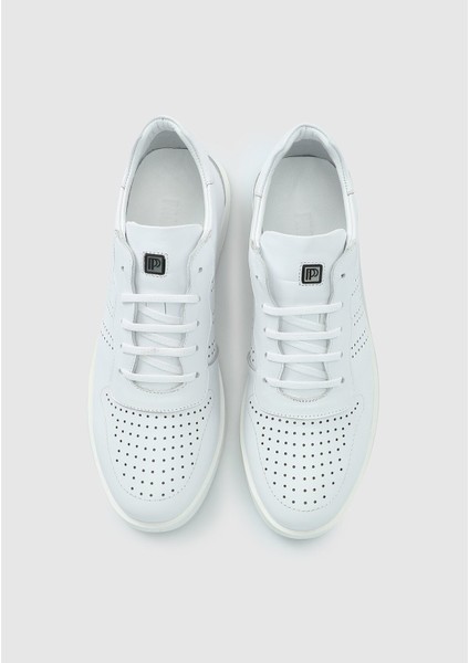 Beyaz Deri Erkek Sneaker indirimleri