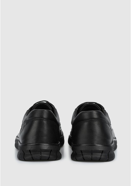 Siyah Deri Erkek Ayakkabı fırsatları