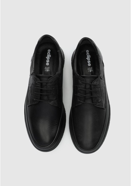 Siyah Deri Erkek Ayakkabı indirimleri