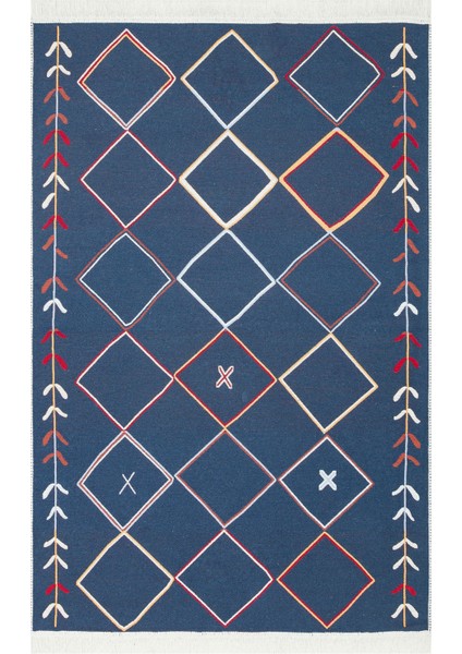 Arya Kilim Ar 21 Multy Çift Taraflı Modern Desenli Dokuma Kilim