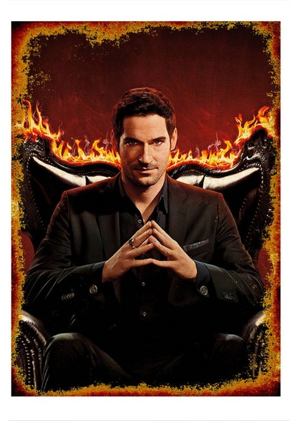 Lucifer Art Mdf Tablo