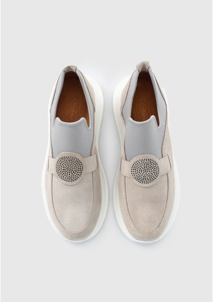 Bej Deri Kadın Ayakkabı indirimleri