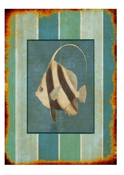 Melek Balığı Model Mdf Tablo