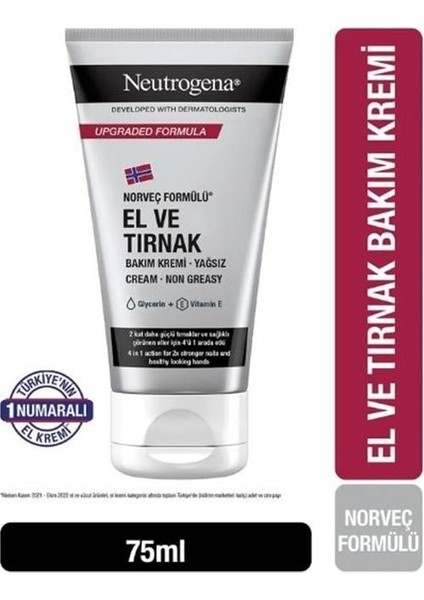 El ve Tırnak Bakım Kremi 75 ml