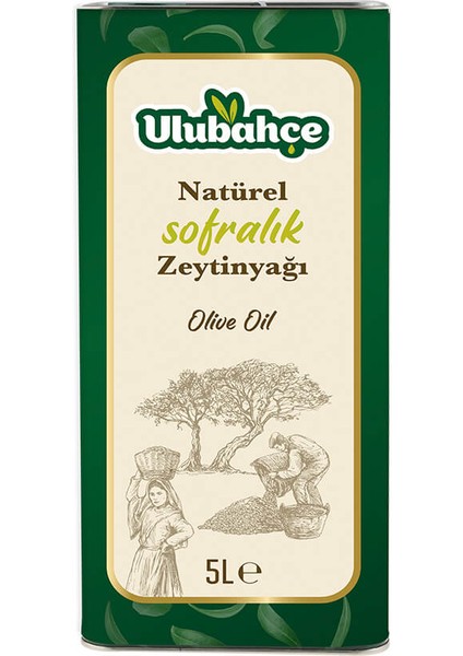 Sofralık Zeytinyağı 5 lt Teneke