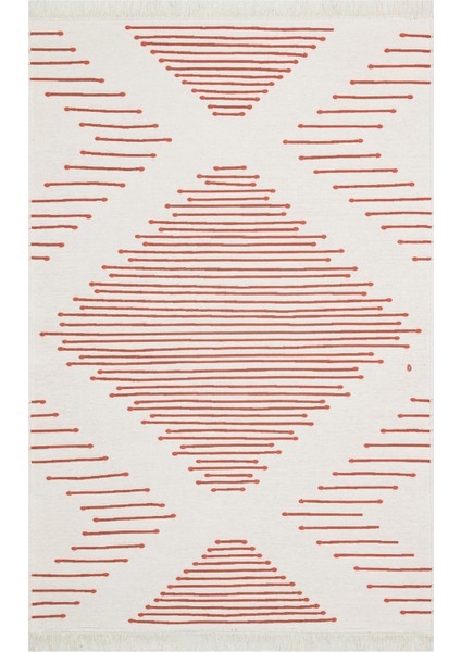 Arya Kilim Ar 15 Terra Çift Taraflı Modern Desenli Dokuma Kilim fiyatları