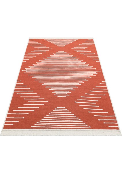 Arya Kilim Ar 15 Terra Çift Taraflı Modern Desenli Dokuma Kilim fırsatları