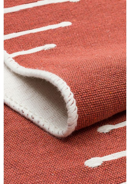 Arya Kilim Ar 15 Terra Çift Taraflı Modern Desenli Dokuma Kilim indirimleri