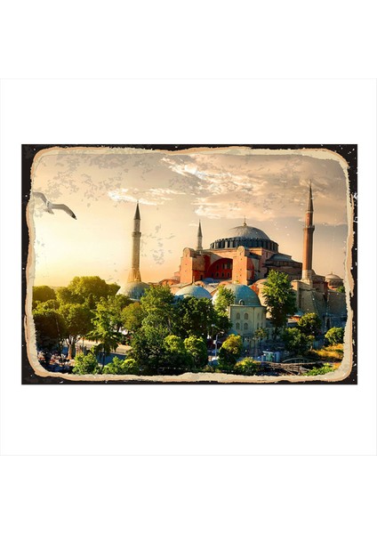 Ayasofya Camii Art Mdf Poster